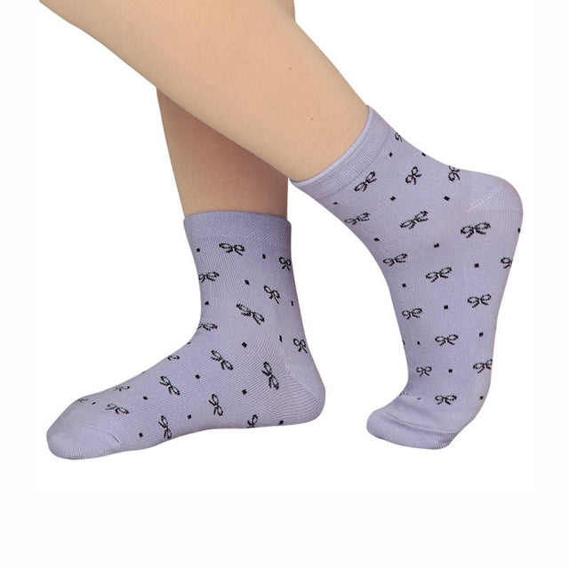 Women Cotton Spandex Socks Stretch Pack of 3 - Bodycare