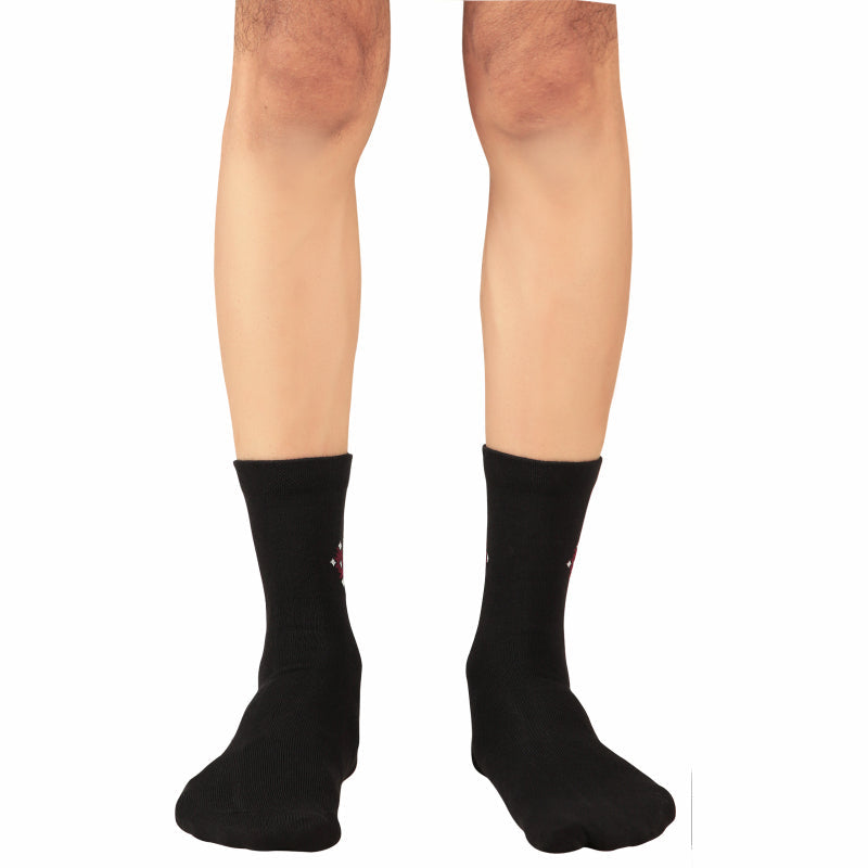 Bodycare Mens Mid Calf Solid Socks Pack Of 3