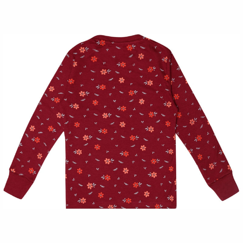 Bodycare Girls Round Neck Full Sleeves Printed Tshirt
