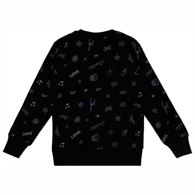 Girls Sweatshirt Round Neck Full Sleeves - Bodycare