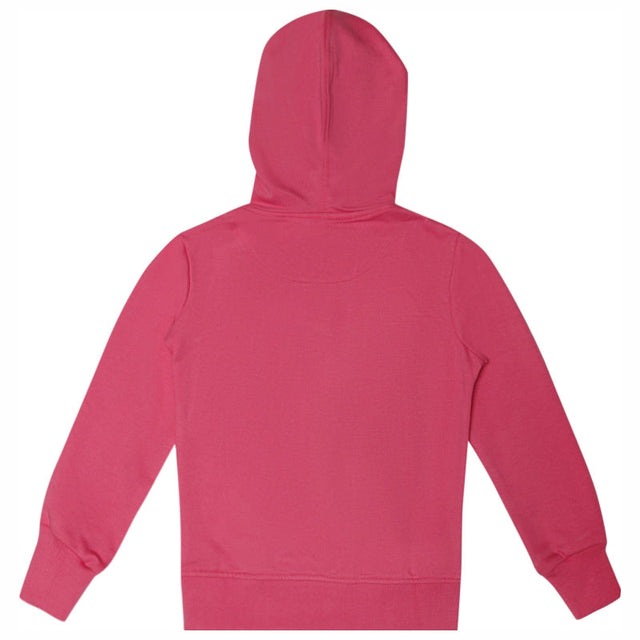 Girls Hooded Full Sleeve Sweatshirt with Round Neck Styling for Casual Wear and Comfortable Winter Use - Pack of 1