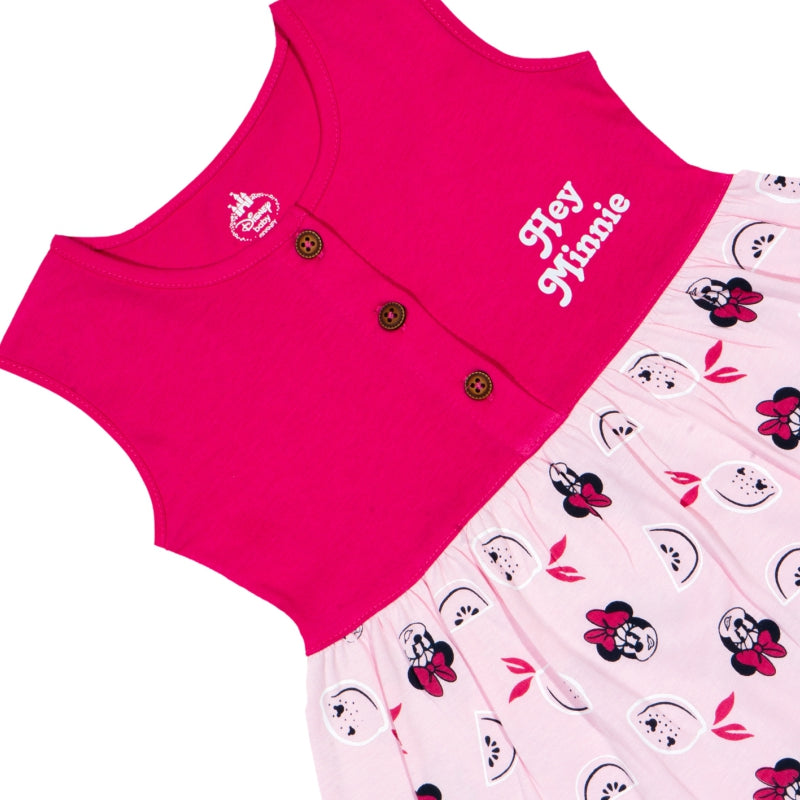 Bodycare Girls Minnie & Friends Printed Frock