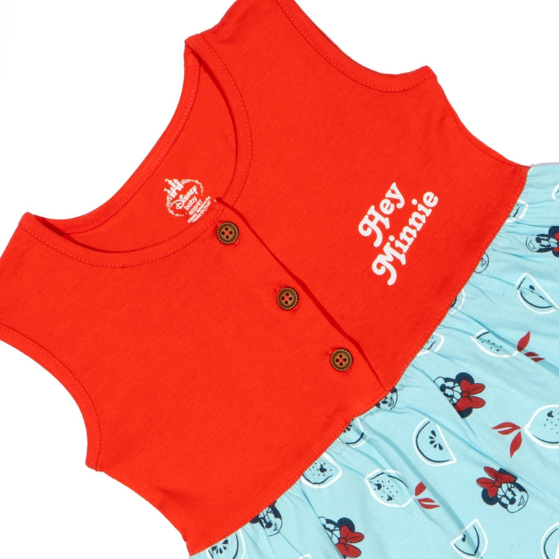 Bodycare Girls Minnie & Friends Printed Frock