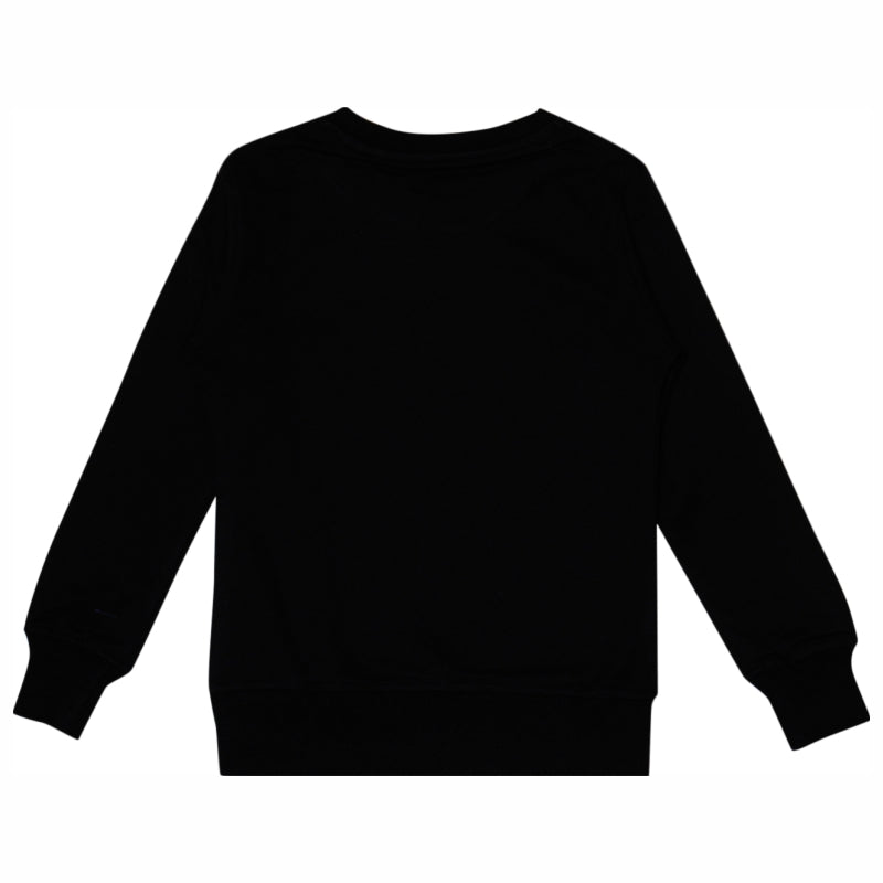 Girls Round Neck Full Sleeves Printed Sweatshirt with Comfortable Winter Casual Styling and Regular Use Appeal