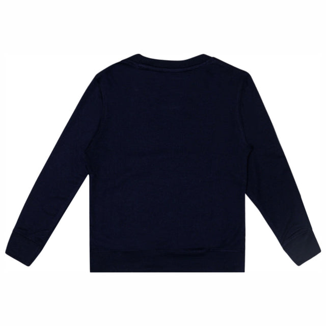 Girls Round Neck Full Sleeves Printed Sweatshirt with Comfortable Winter Casual Styling and Regular Use Appeal