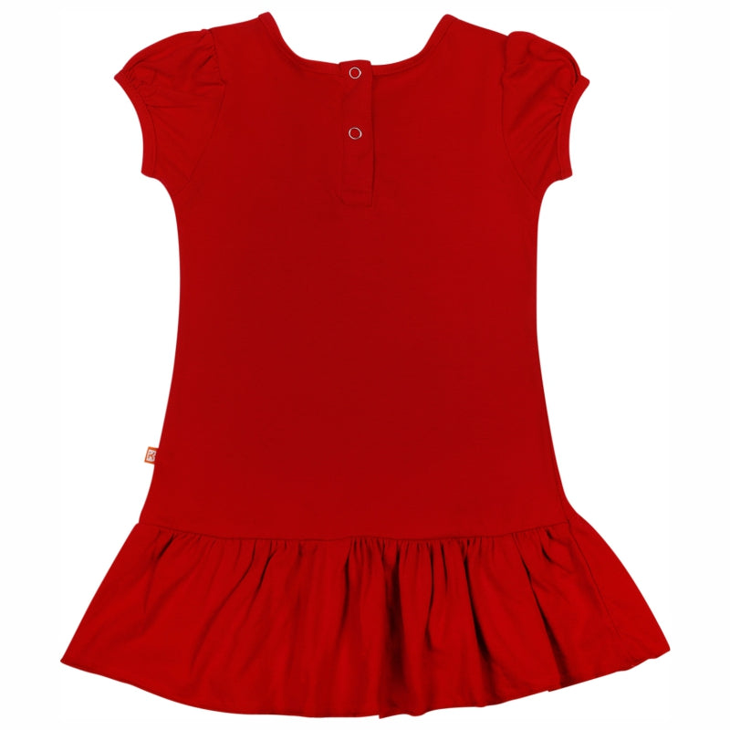 Bodycare Girls Round Neck Half Sleeves Frock