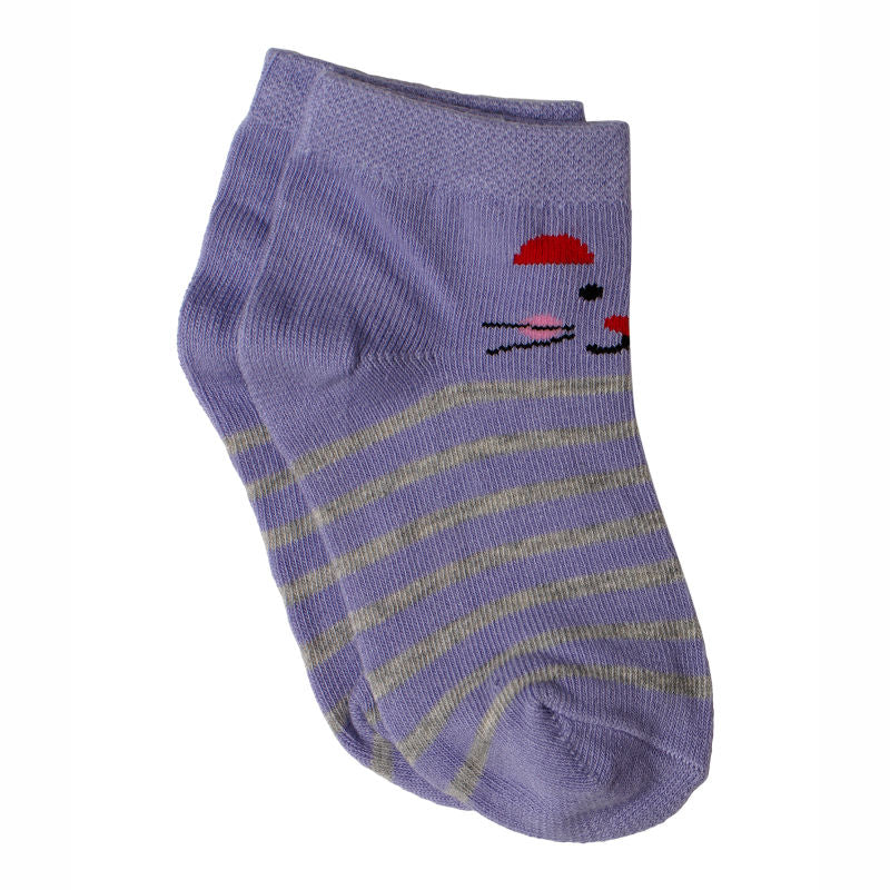 Bodycare Girls Printed Socks Pack Of 3