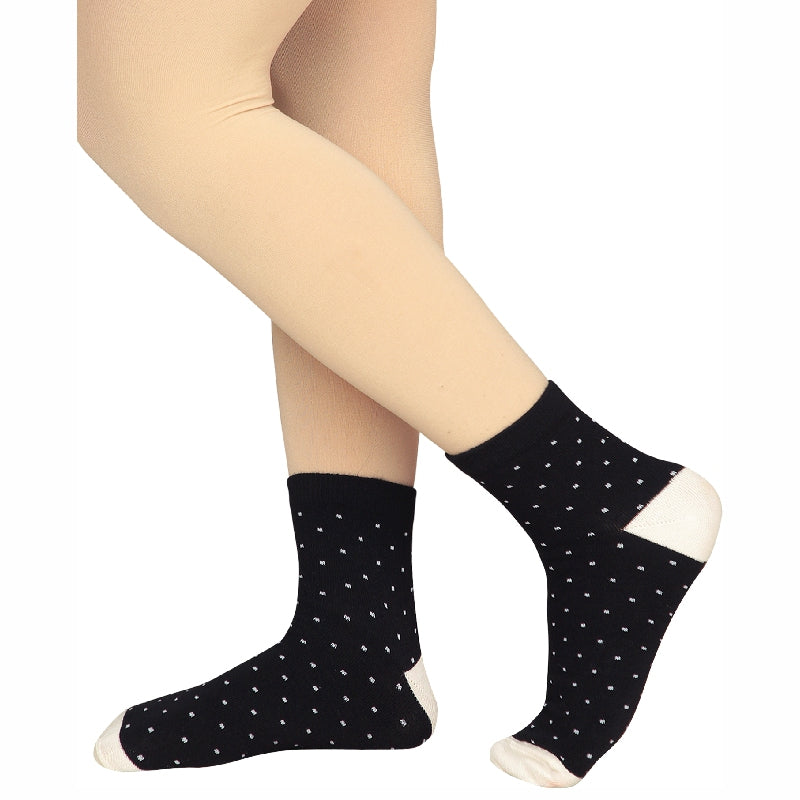 Bodycare Womens Mid Calf Printed Socks Pack Of 2