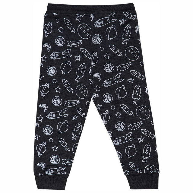 Baby Boys Printed Track Pant for Comfortable Casual Dressing, Lounge Wear and Easy Everyday Movement - Pack of 1