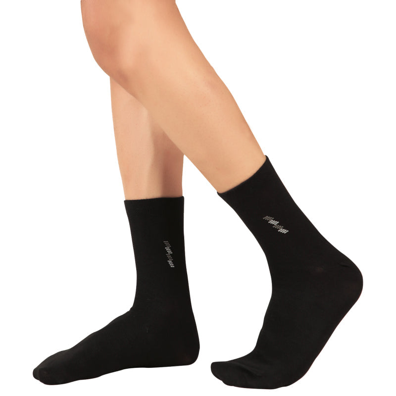 Bodycare Mens Mid Calf Solid Socks Pack Of 2