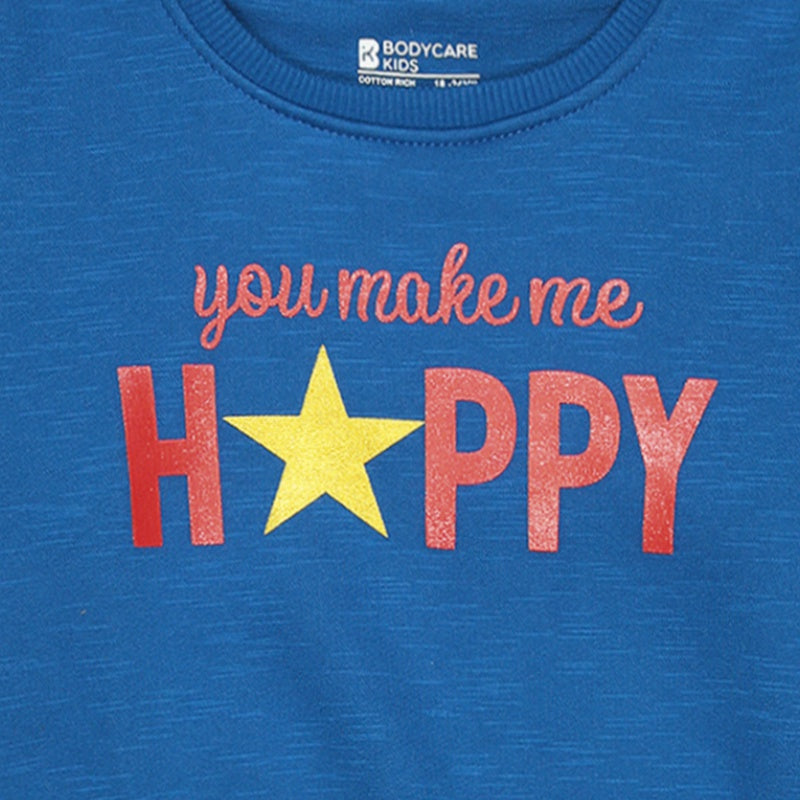 Bodycare Girls Fleece Round Neck Full Sleeves Sweat Shirt