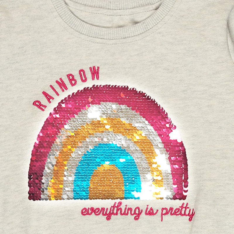 Bodycare Girls Fleece Round Neck Full Sleeves Sweat Shirt