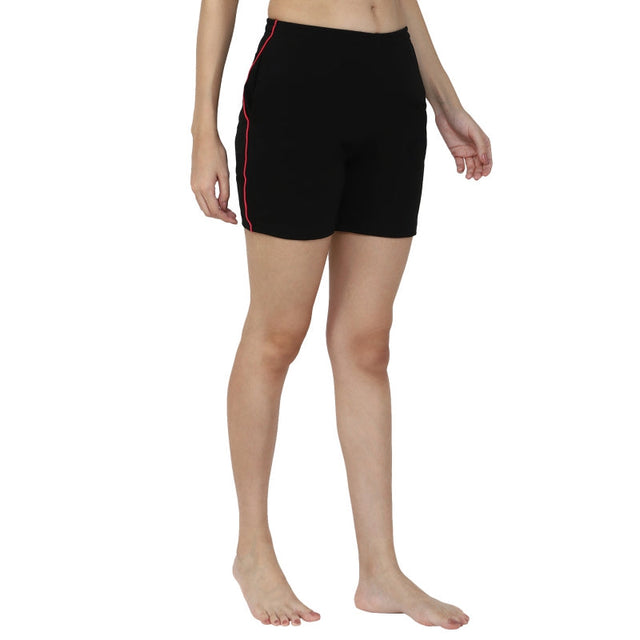 Women 100% Cotton Shorts Side Pockets - Bodycare