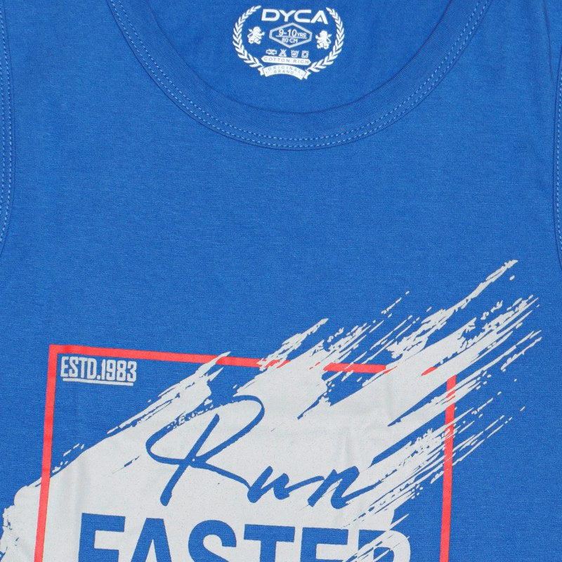 DYCA Boys Round Neck Sleeveless Tshirt