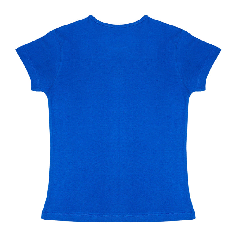 Girls 100% Cotton Rakhi T-Shirt with Round Neck and Half Sleeves for Festive Casual Wear and Everyday Comfort