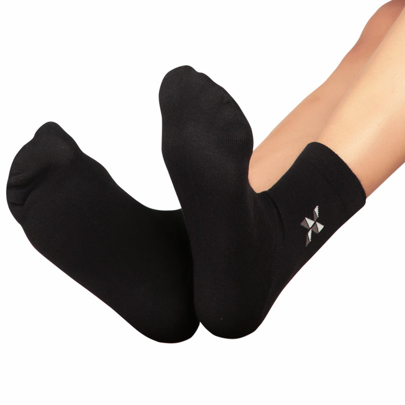 Bodycare Mens Mid Calf Solid Socks Pack Of 3