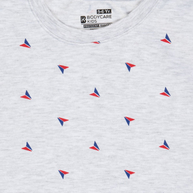 Boys T-Shirt Round Neck Full Sleeves - Bodycare