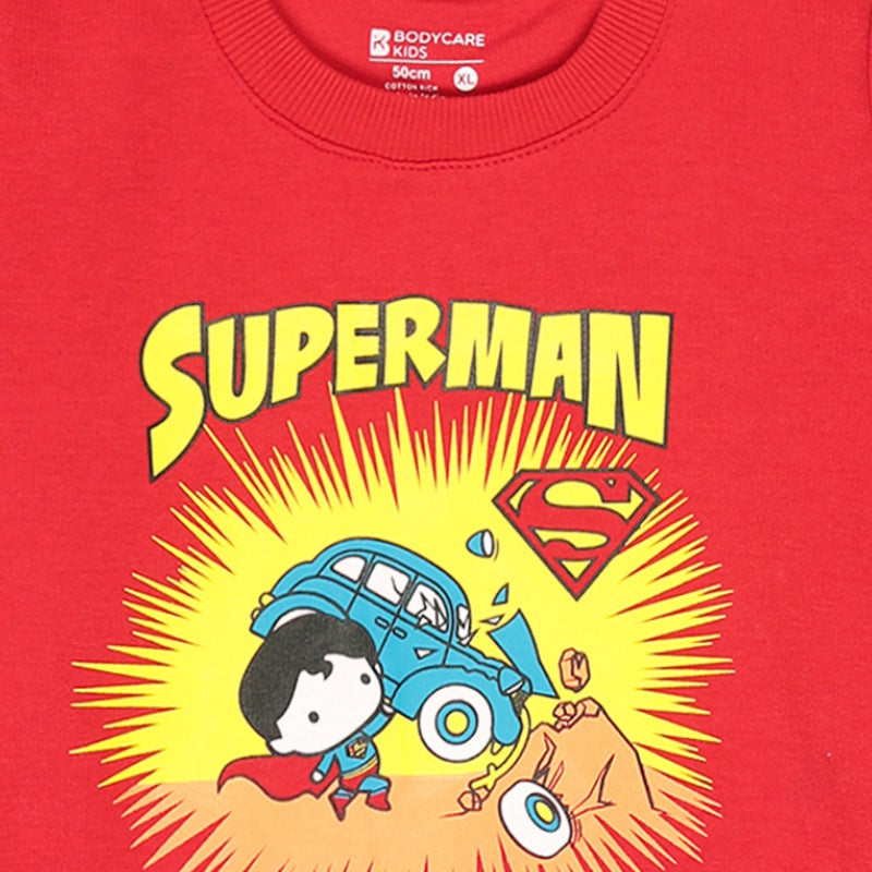 Bodycare Boys Fleece Round Neck Full Sleeves Printed Sweat Shirt