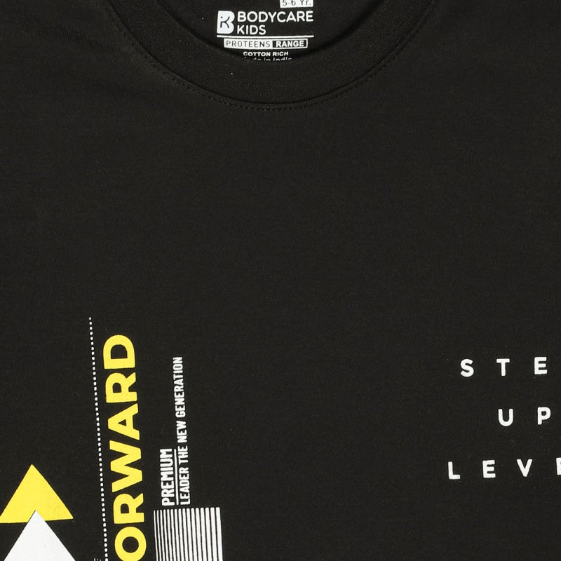 Bodycare Boys Round Neck Full Sleeves Solid Tshirt