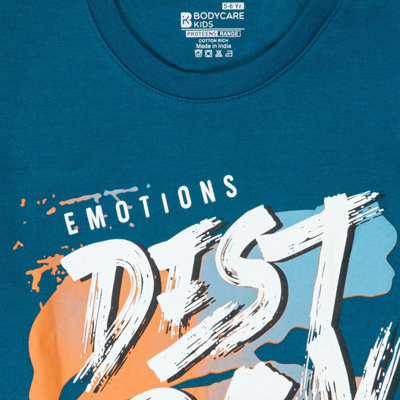 Bodycare Boys Round Neck Full Sleeves Solid Tshirt