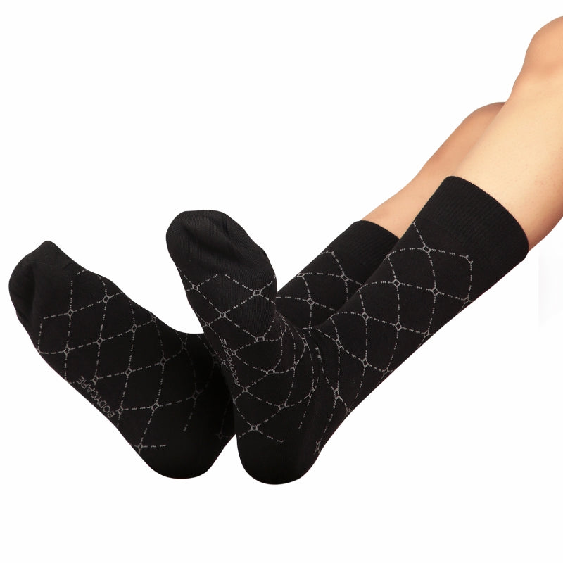 Bodycare Mens Calf Length Solid Socks Pack Of 2