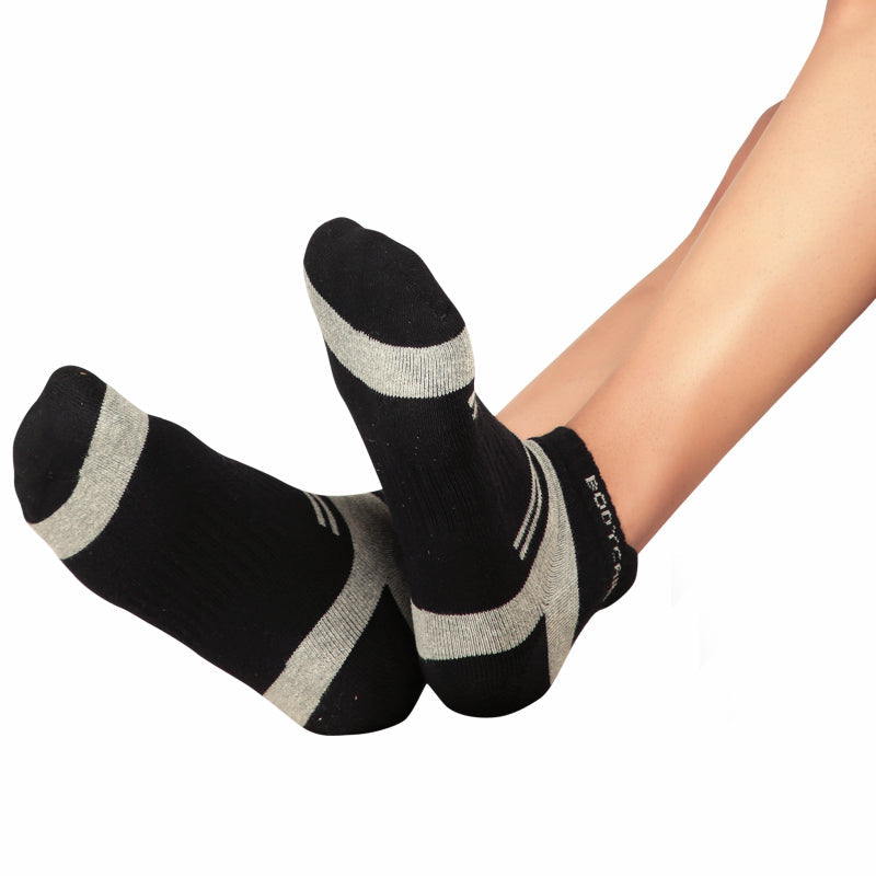 Bodycare Mens Ankle Length Solid Socks Pack Of 2