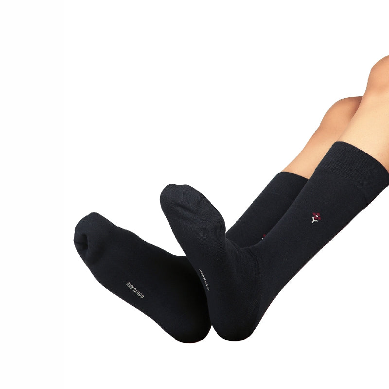 Bodycare Mens Solid Mid Calf Length Socks Pack Of 3