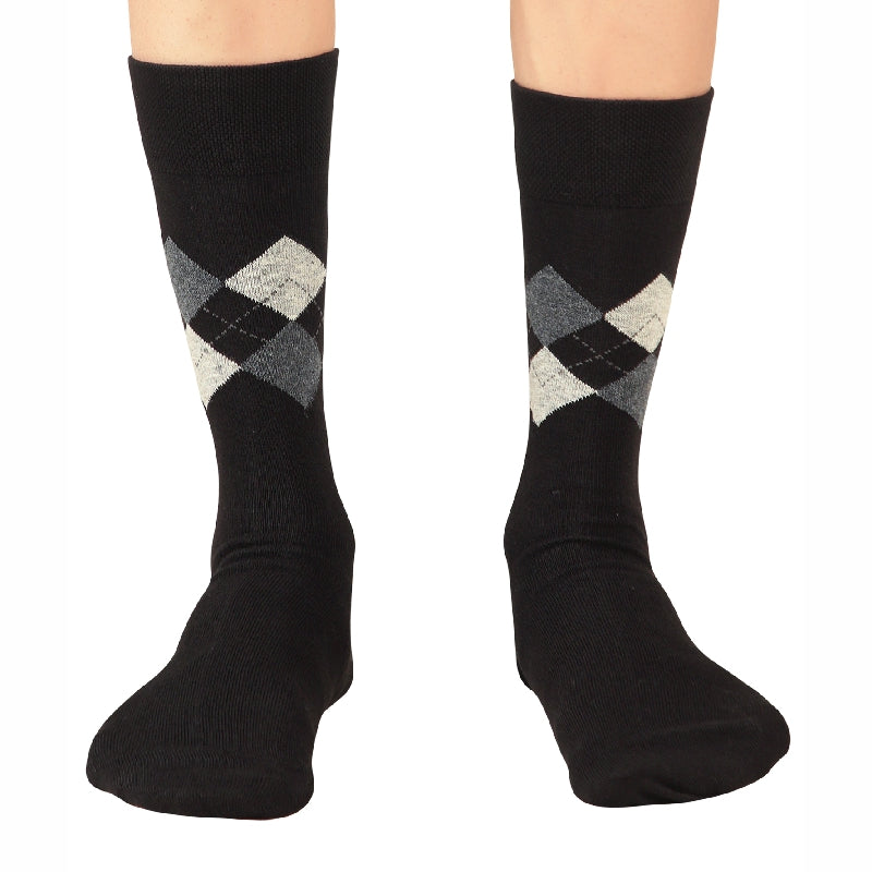 Bodycare Mens Solid Mid Calf Length Socks Pack Of 3