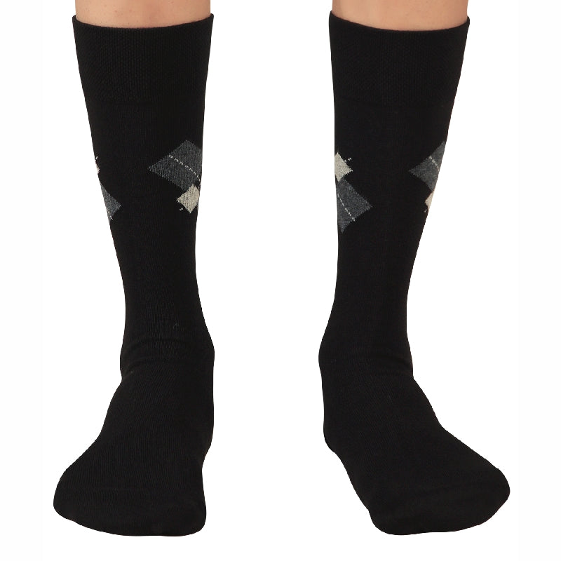 Bodycare Mens Solid Mid Calf Length Socks Pack Of 3