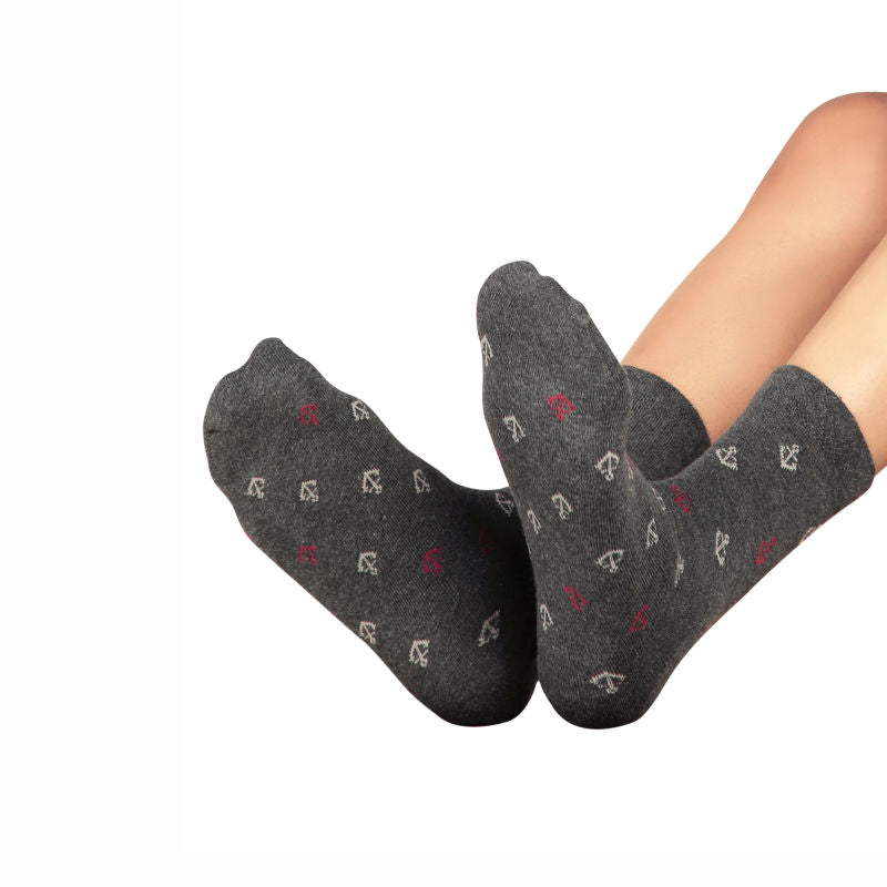 Bodycare Mens Solid Mid Calf Length Socks Pack Of 3