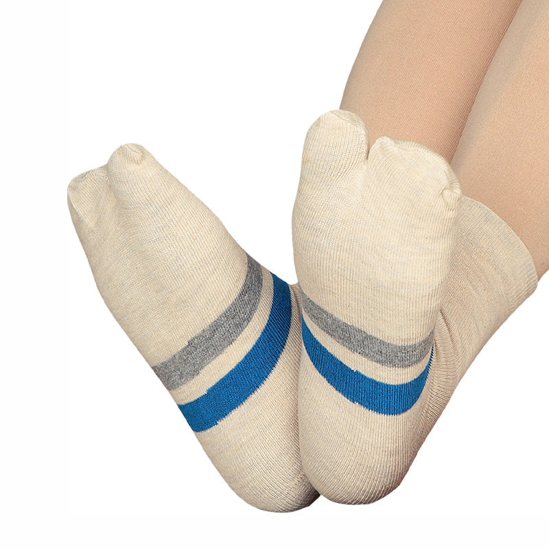 Bodycare Womens Ankle Length Thumb Socks Pack Of 2