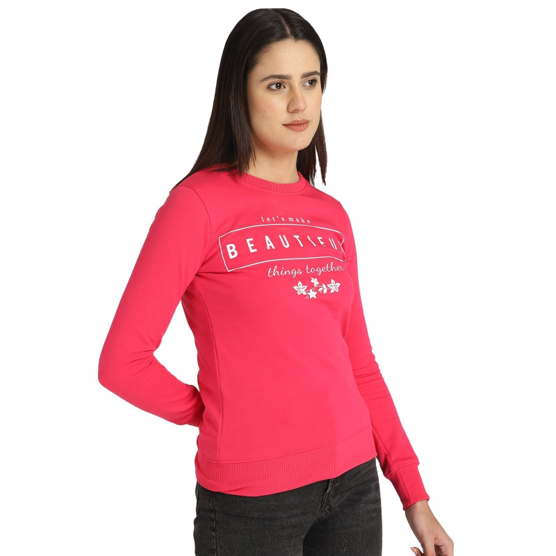 DYCA Women Cotton Cotton Full Sleeves Sweatshirt