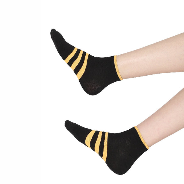 Women Cotton Spandex Socks Stretch Pack of 3 - Bodycare