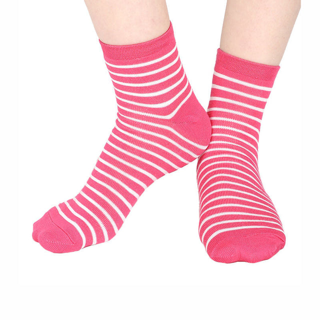 Women Cotton Spandex Socks Stretch Pack of 3 - Bodycare