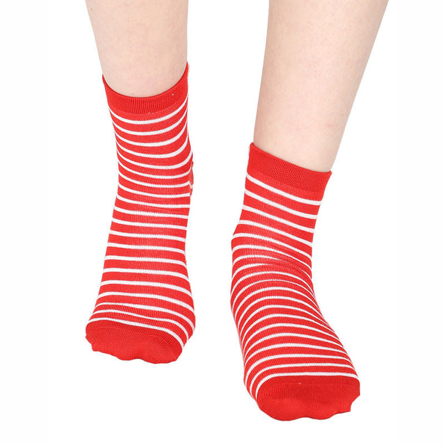 Women Cotton Spandex Socks Stretch Pack of 3 - Bodycare