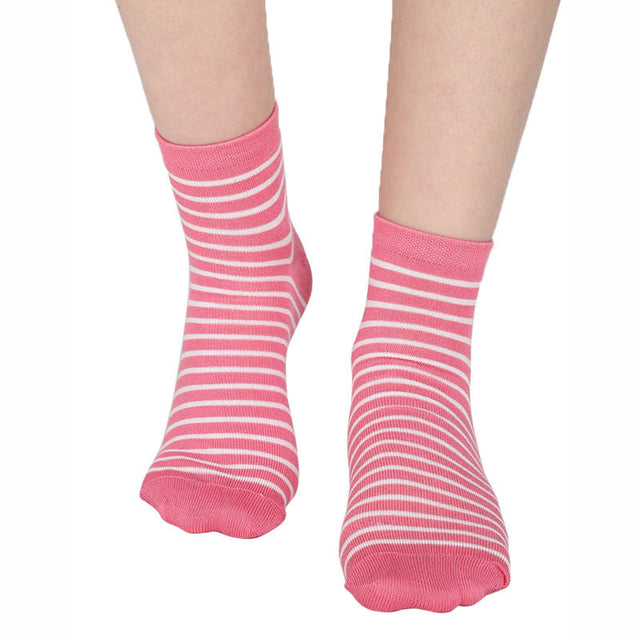 Women Cotton Spandex Socks Stretch Pack of 3 - Bodycare