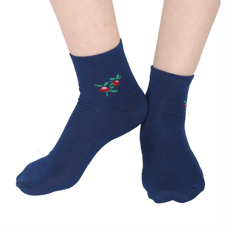 Women Cotton Spandex Socks Stretch Pack of 3 - Bodycare