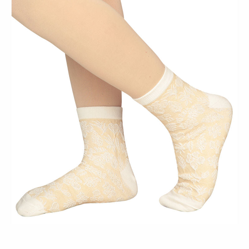 Women Cotton Spandex Socks Stretch Pack of 3 - Bodycare