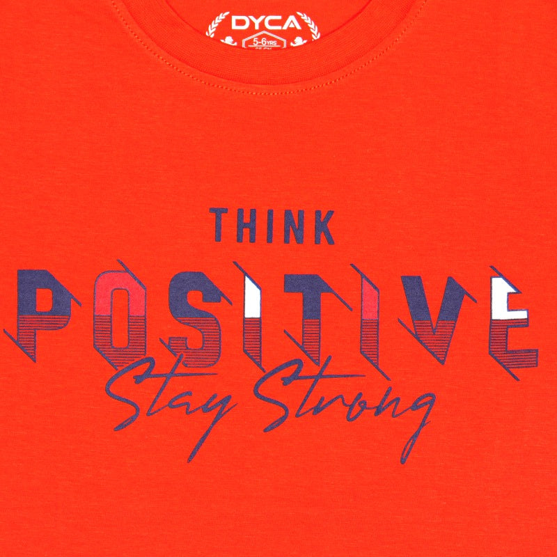 DYCA Boys Round Neck Half Sleeves Tshirt