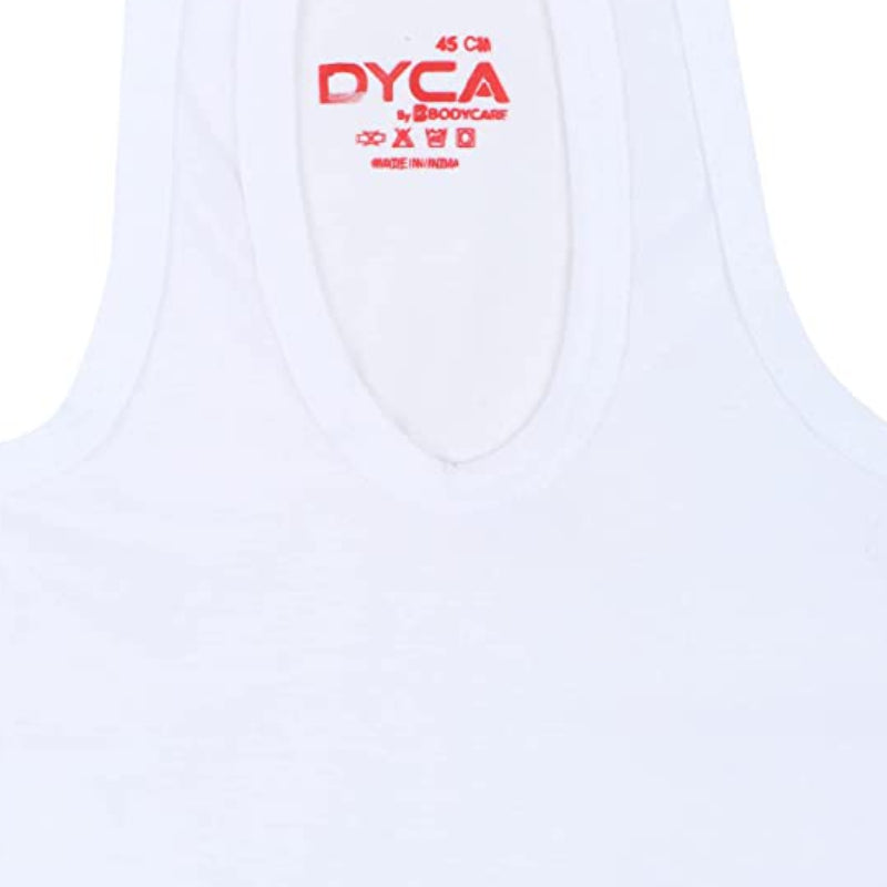 Boys Vest Round Neck Sleeveless Pack of 6 - Bodycare