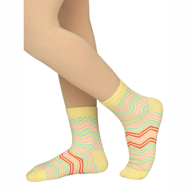 Women Cotton Spandex Socks Stretch Pack of 3 - Bodycare