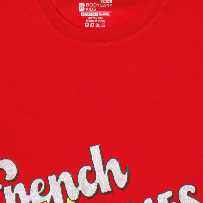 Bodycare Girls Round Neck Full Sleeves Printed Tshirt