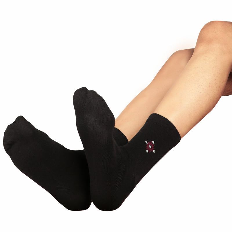 Bodycare Mens Mid Calf Solid Socks Pack Of 3