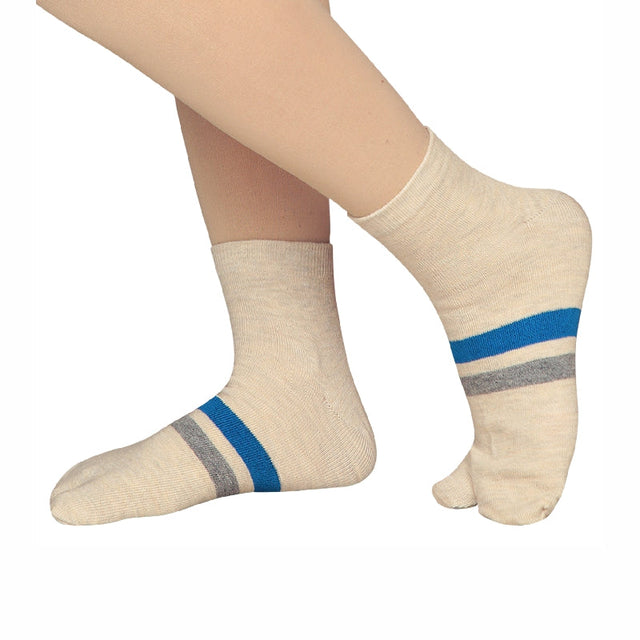 Women Cotton Spandex Socks Stretch Pack of 3 - Bodycare
