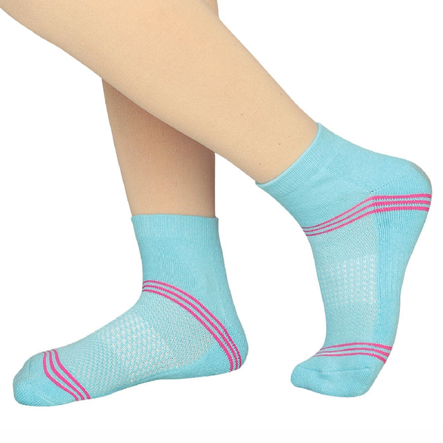 Women Cotton Spandex Socks Stretch Pack of 3 - Bodycare