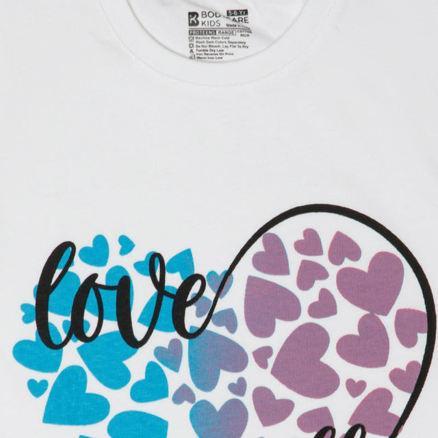 Girls T-Shirt Round Neck Full Sleeves - Bodycare