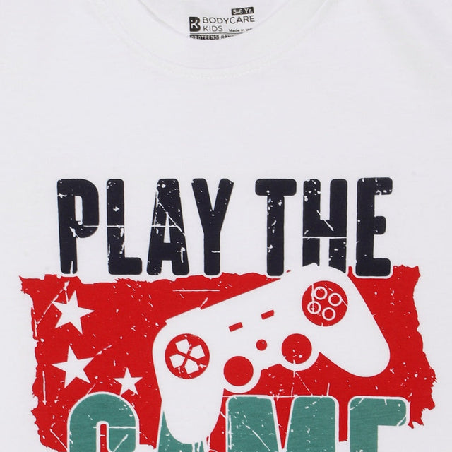 Boys T-Shirt Round Neck Half Sleeves - Bodycare