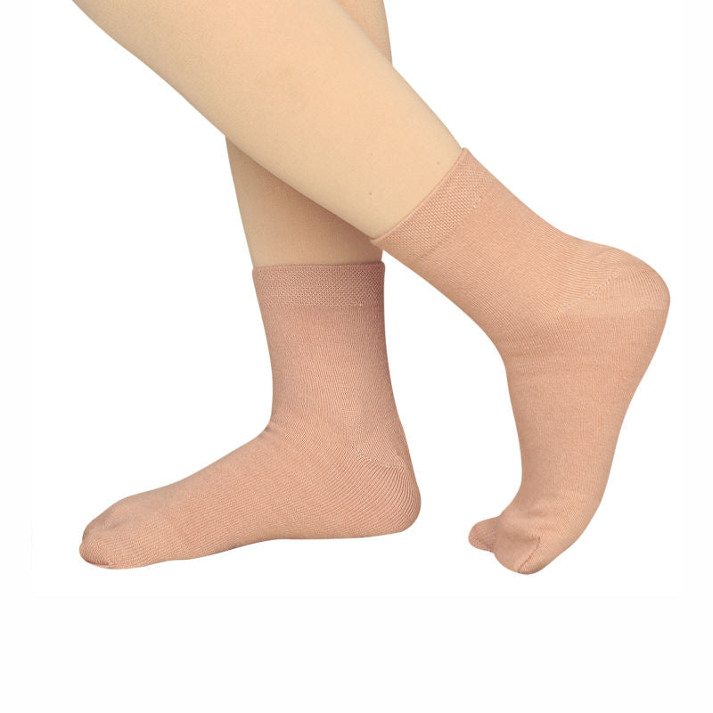 Women Cotton Spandex Socks Stretch Pack of 3 - Bodycare