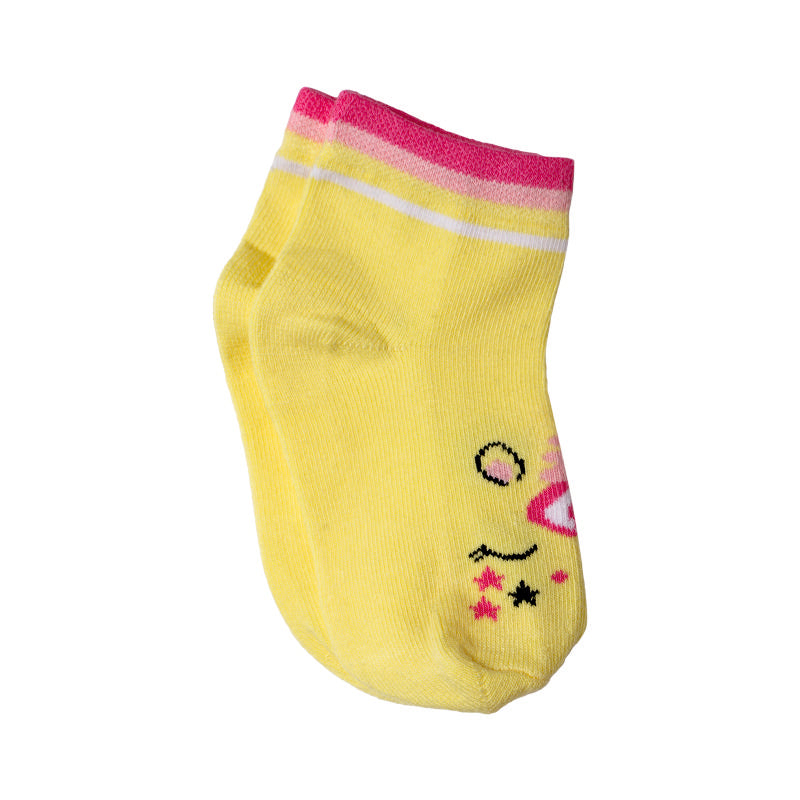 Bodycare Girls Printed Socks Pack Of 3
