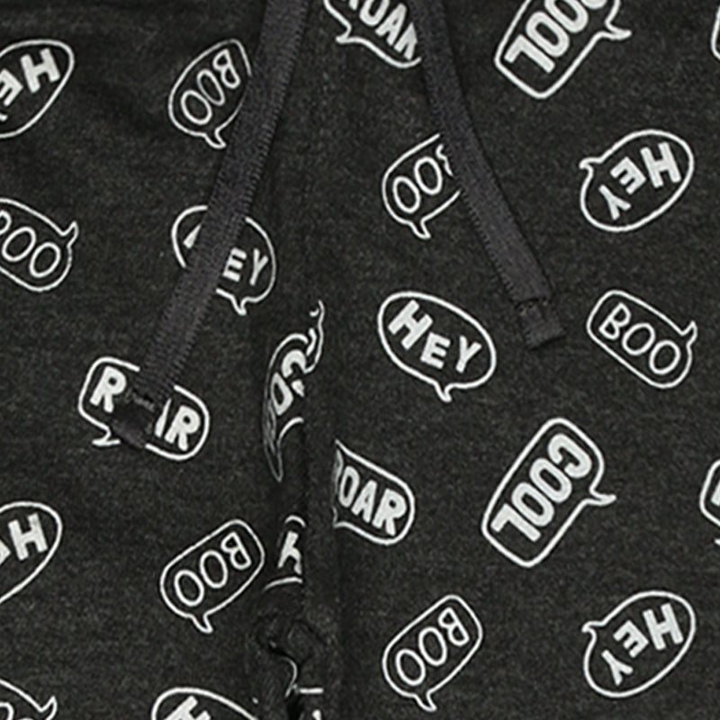 Boys Printed Track Pant for Casual Wear, Lounge Comfort, Easy Movement and Regular Wardrobe Use - Pack of 1
